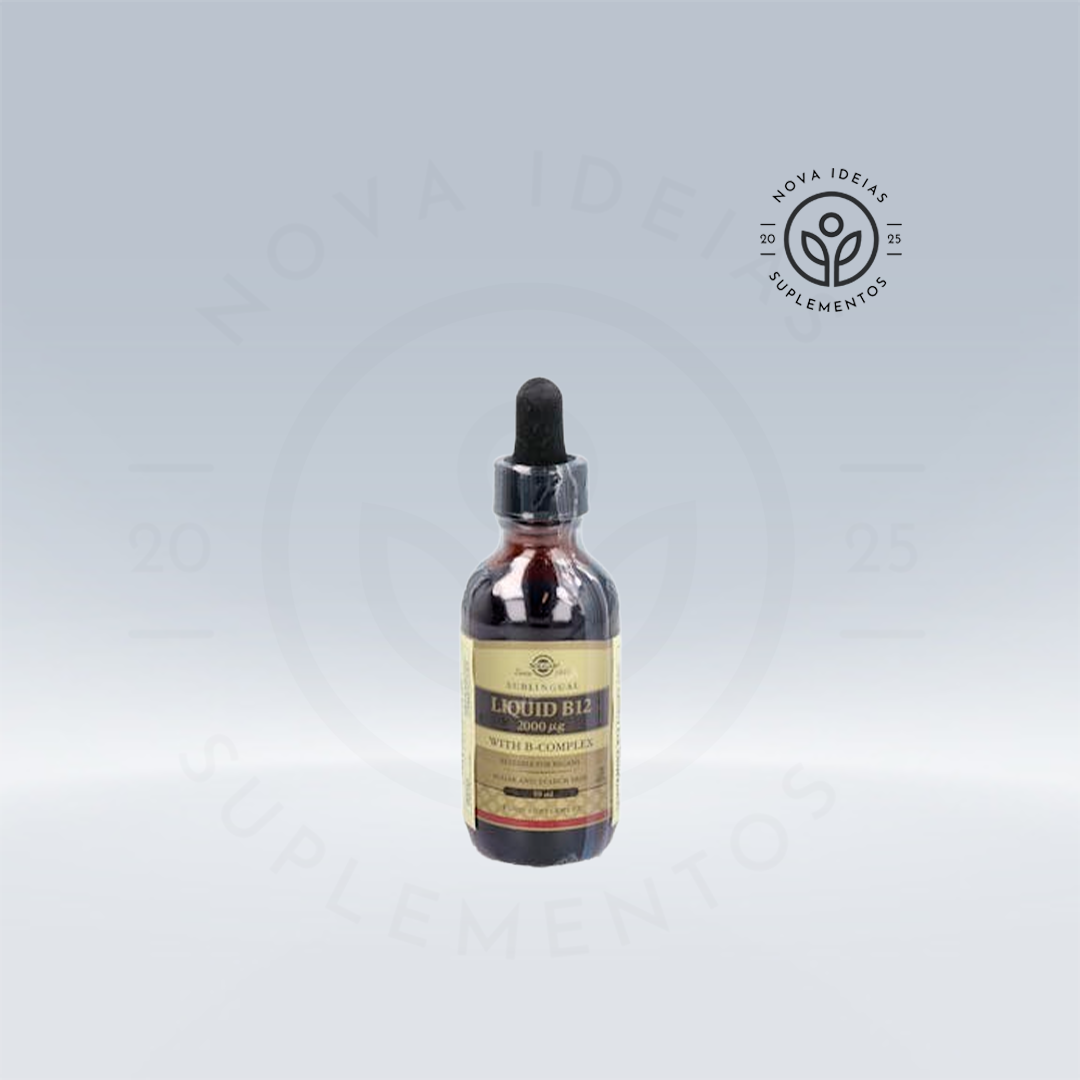 Vitamina B-12 líquida com complexo B 59ml.