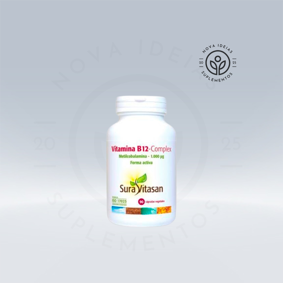 COMPLEXO DE VITAMINA B12 90 cápsulas.