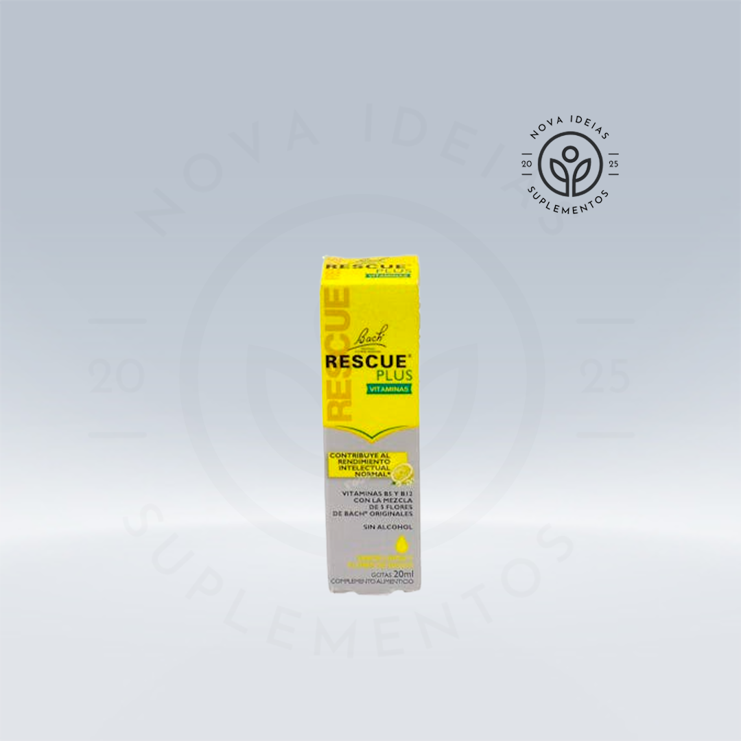 RESCUE PLUS Gotas de Vitaminas 20ml. Florais de Bach