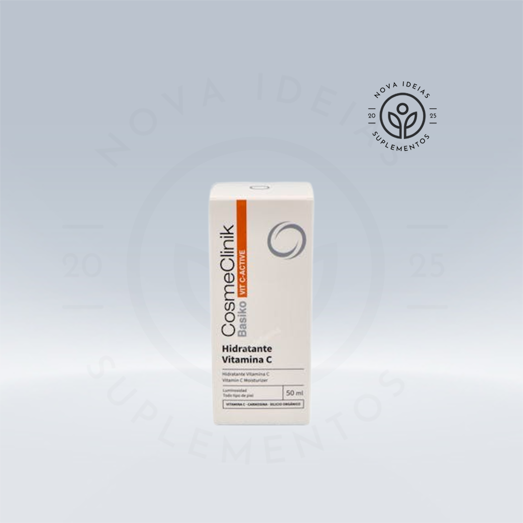 COSMECLINIK BASIKO HIDRATANTE COM VITAMINA C 50ml.