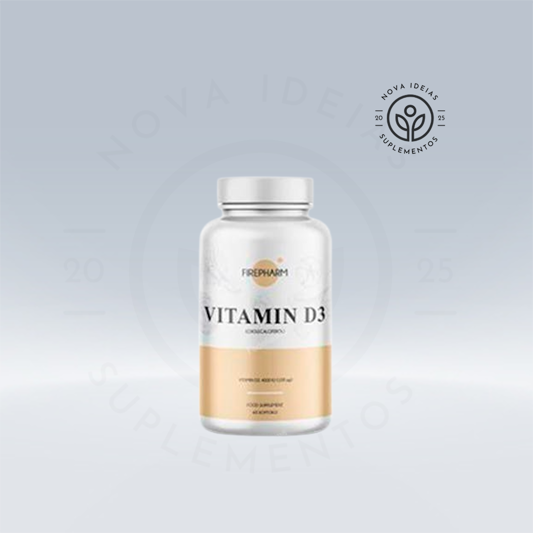 F-PHARM VITAMINA D3 60 cápsulas.