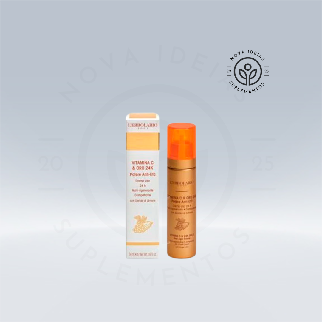 Creme anti-envelhecimento VITAMIN C GOLD 50ml.