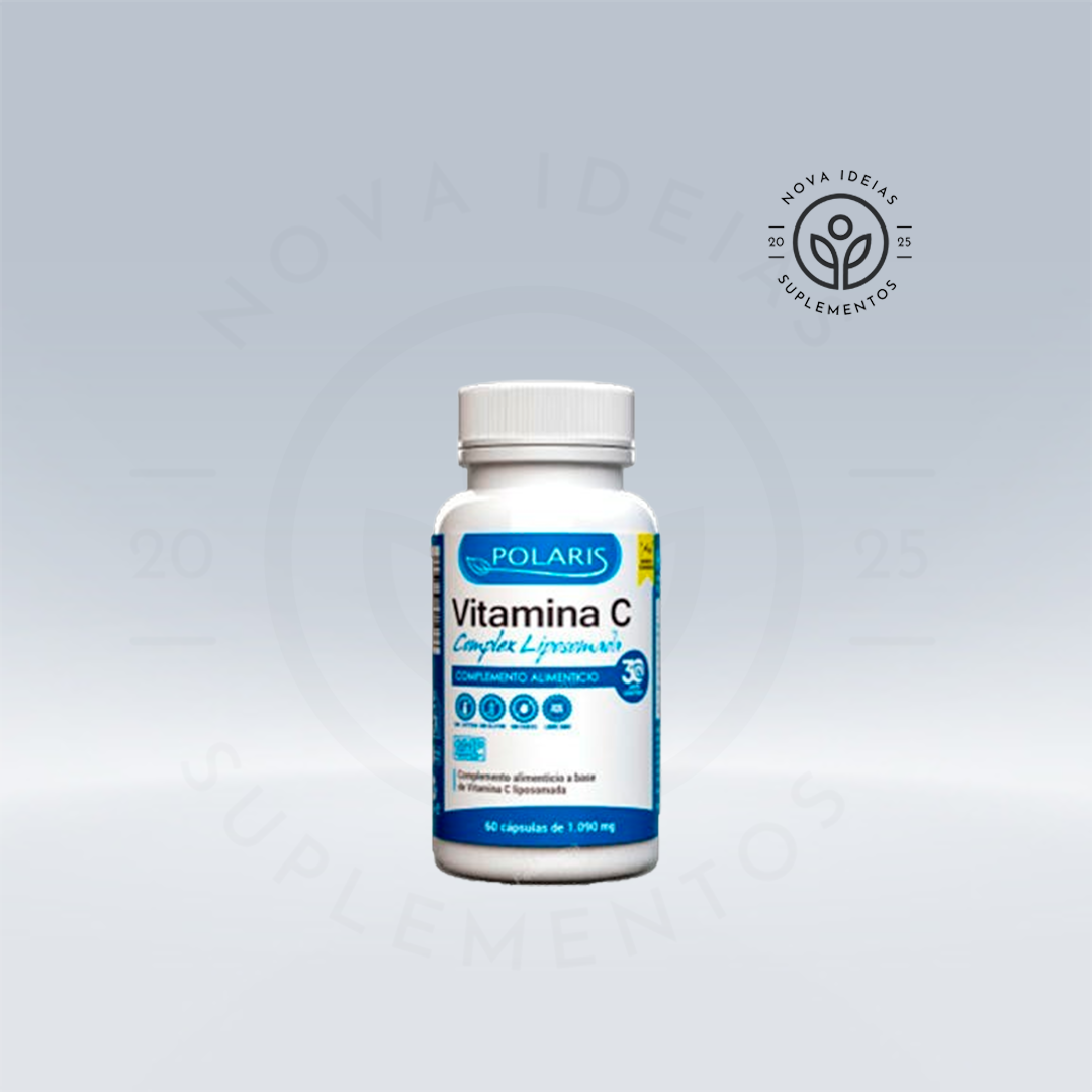 COMPLEXO DE VITAMINA C LIPOSSOMADO 60 CÁPSULAS (POLARIS)