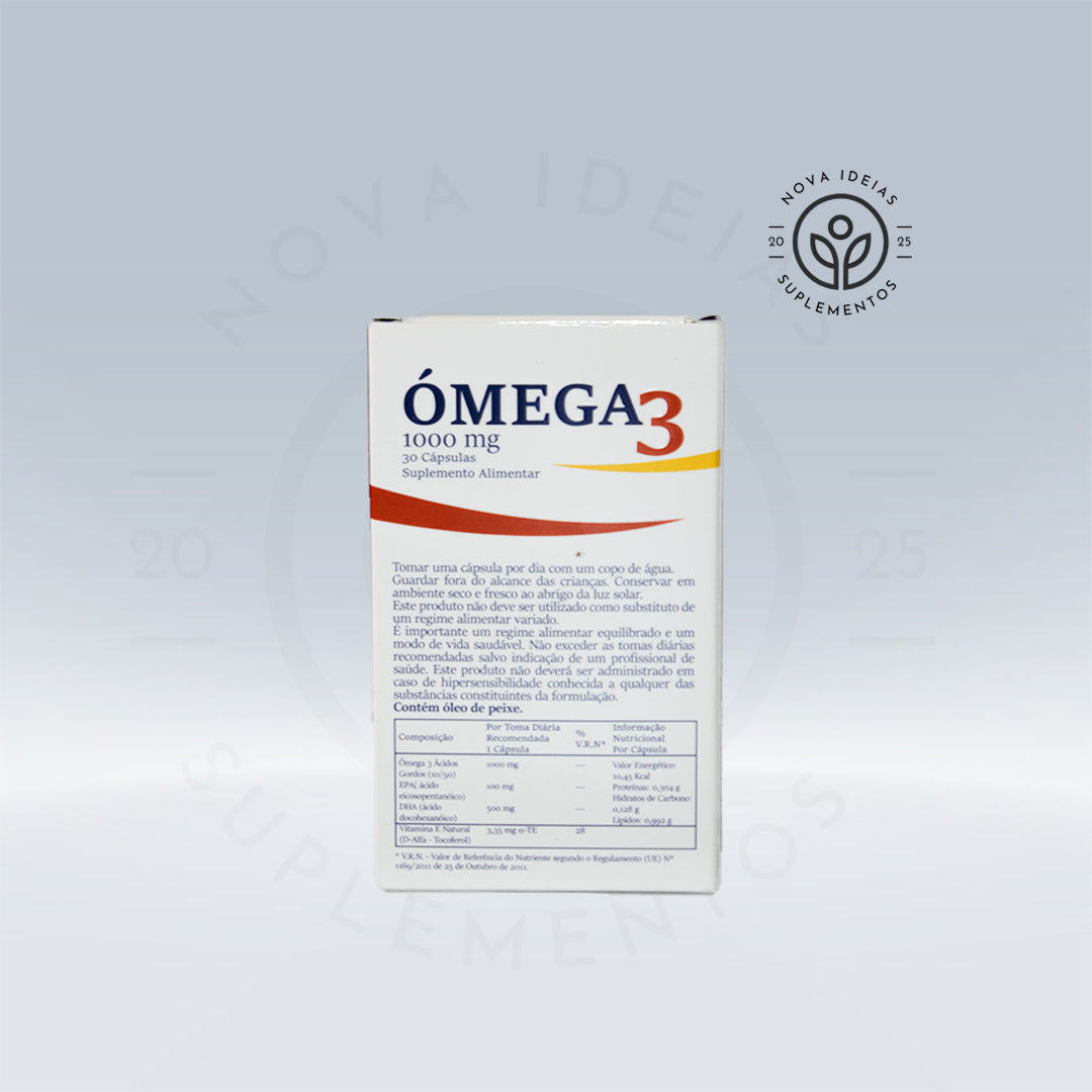 Ómega 3 EPA + DHA – 1000 mg – 30 cápsulas