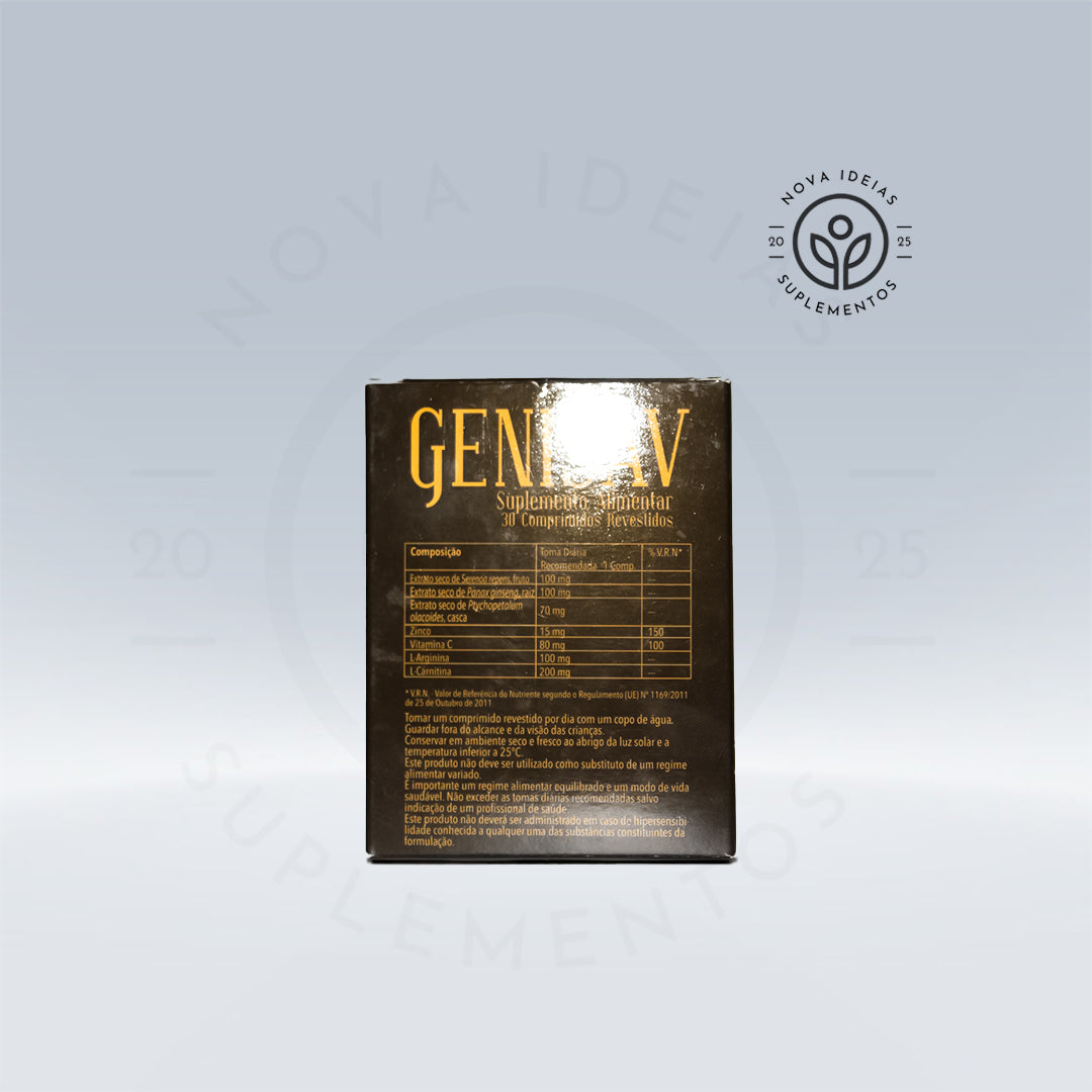 Genisav – suplemento masculino – 30 comprimidos
