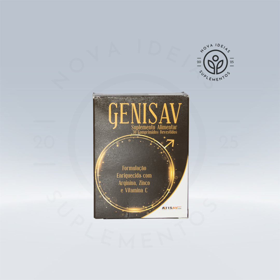 Genisav – suplemento masculino – 30 comprimidos