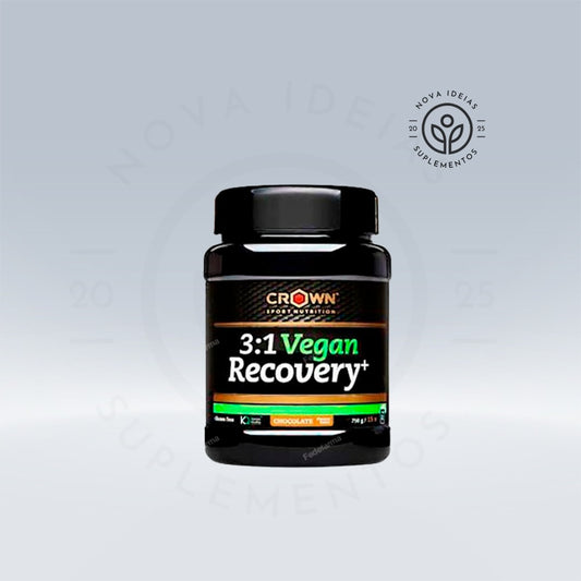 VEGAN RECOVERY+ CHOC 750 G (15 PORCIONES) (CROWN SPORT NUTRITION)