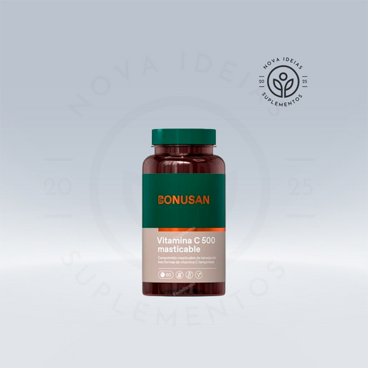 Vitamina C 500 60 comprimidos mastigáveis