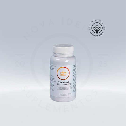 Complexo de vitamina C 1000, cápsulas de 60ml.
