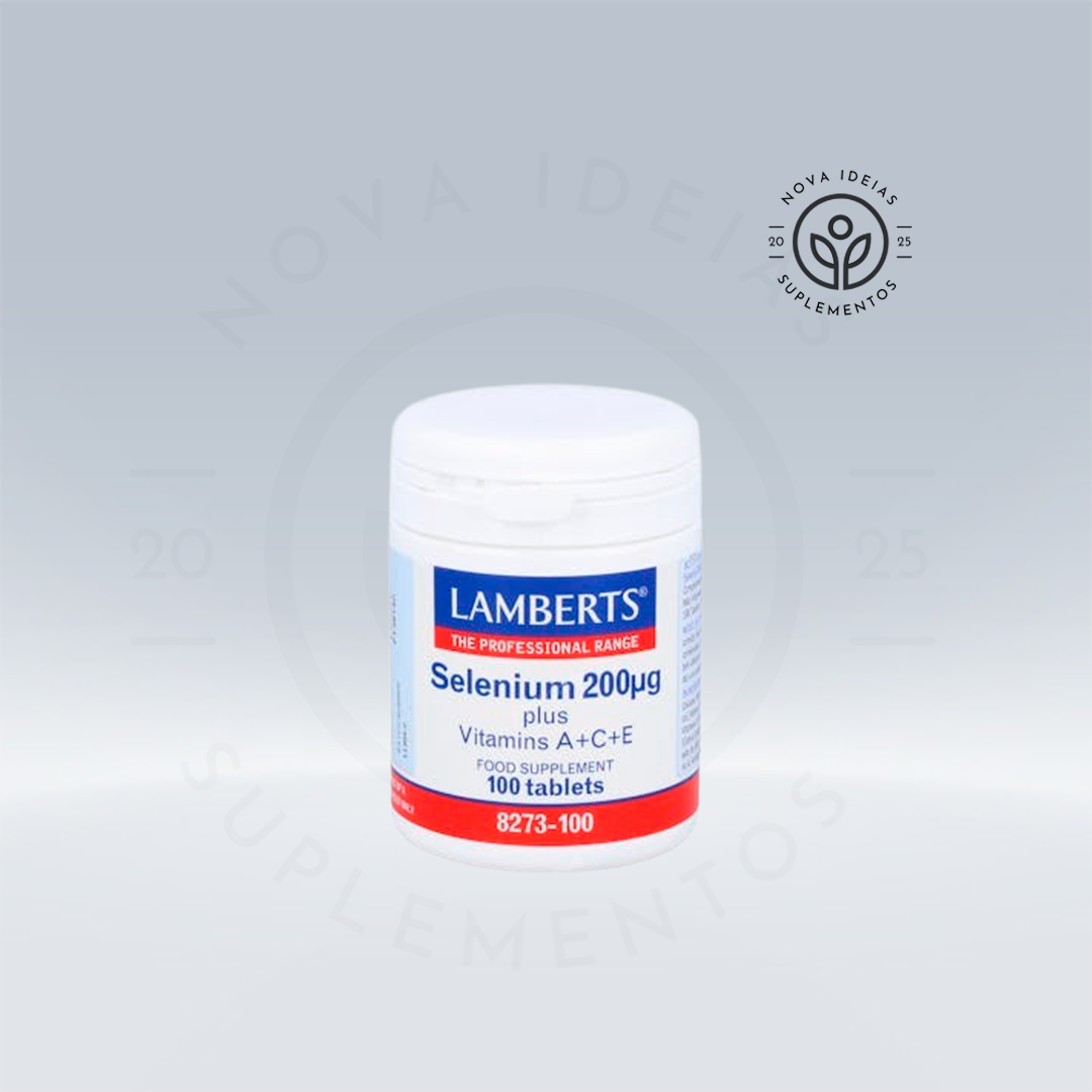 SELÉNIO + VITAMINAS A, C e E 100 comprimidos