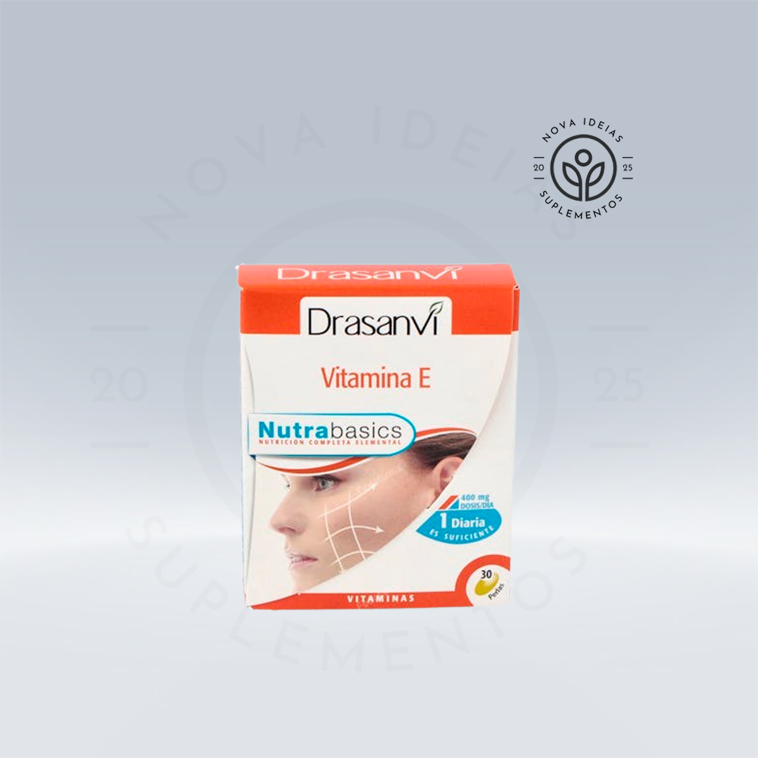 NUTRABASICS VITAMINA E 30 pérolas