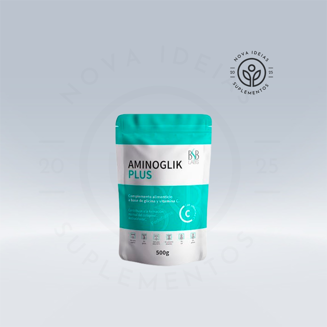 AMINOGLIK PLUS + VITAMINA C 500g. SG VEGANO