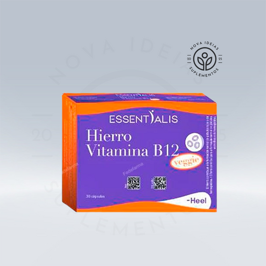 ESSENTIALIS FERRO VITAMINA B12 30 vcaps