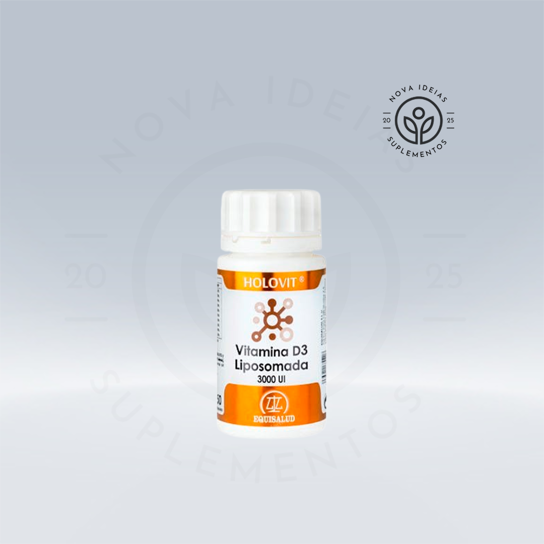 HOLOVIT VITAMINA D3 LIPOSOME 3000 UI 50 caps.