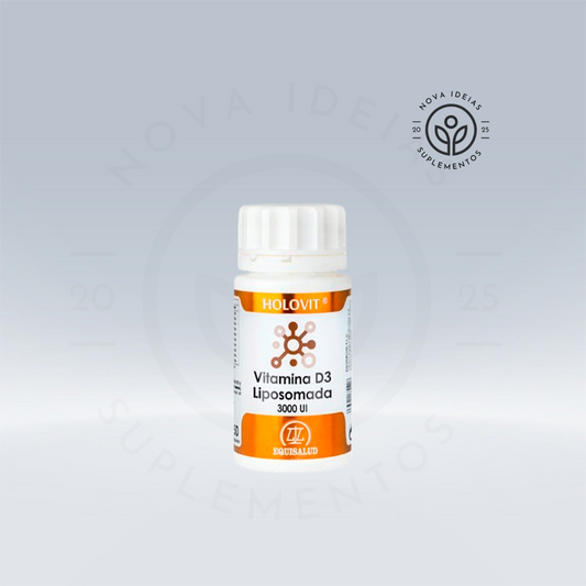 HOLOVIT VITAMINA D3 LIPOSOME 3000 UI 50 caps.