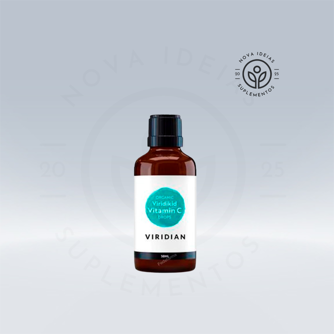 Gotas de vitamina C orgânica VIRIDIKID 50ml