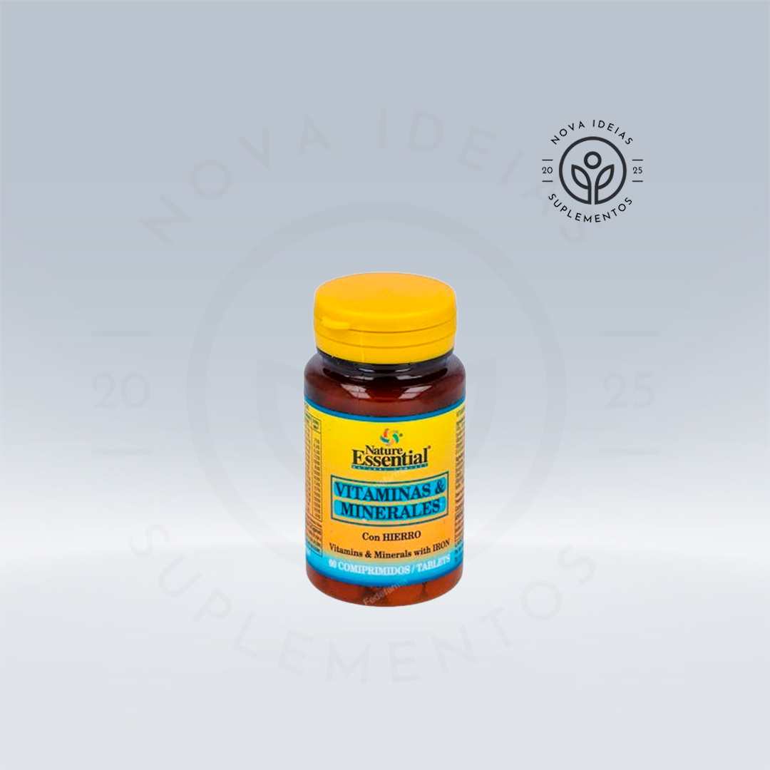 VITAMINAS E MINERAIS 60 comprimidos