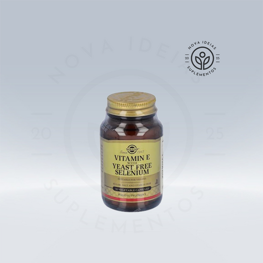 VITAMINA E SELÉNIO 50 cápsulas vegetais