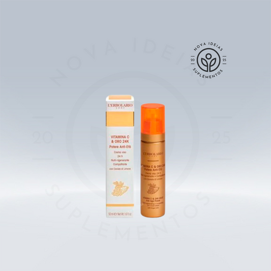 Creme anti-envelhecimento VITAMIN C GOLD 50ml.