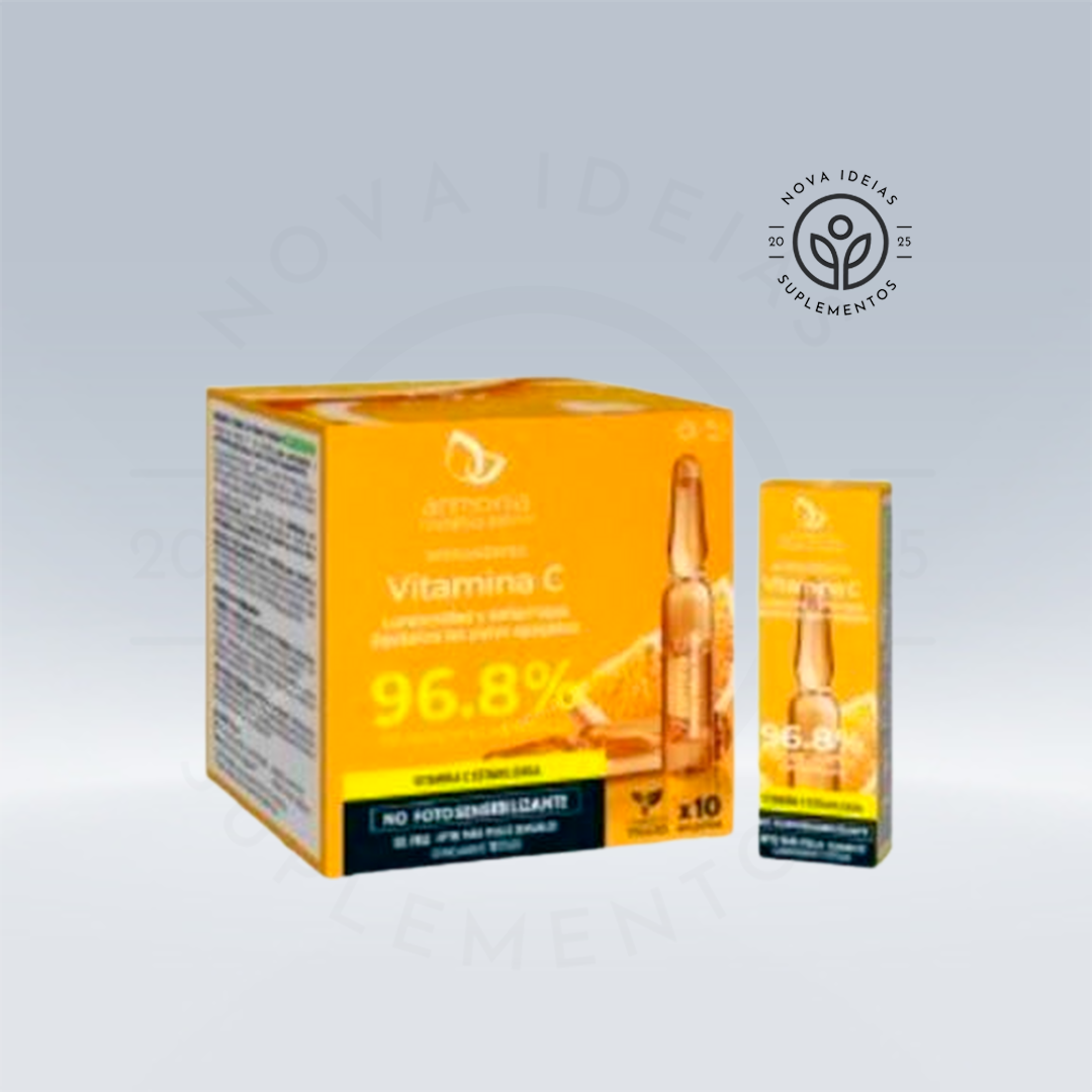 Vitamina C antioxidante 10 ampolas.